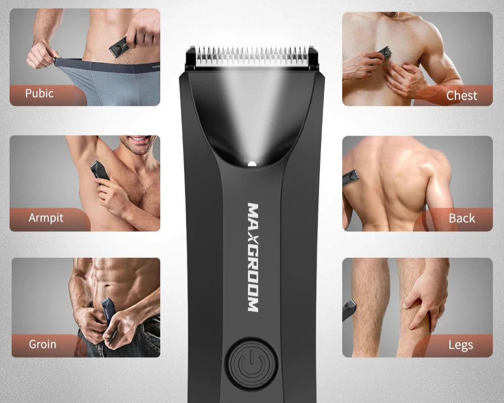 Body Hair Trimmer - SmoothEdge Groomer Pro