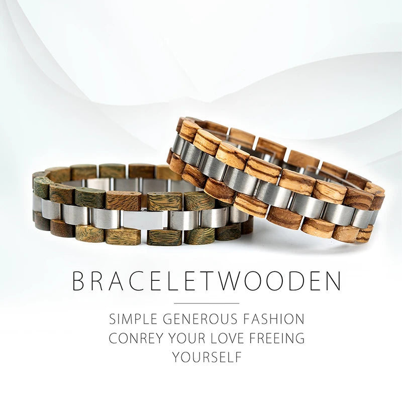 Mens Wood Bracelet - Ever Wood Bracelet