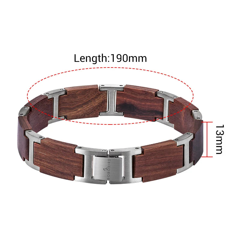 Mens Wood Bracelet - Ever Wood Bracelet