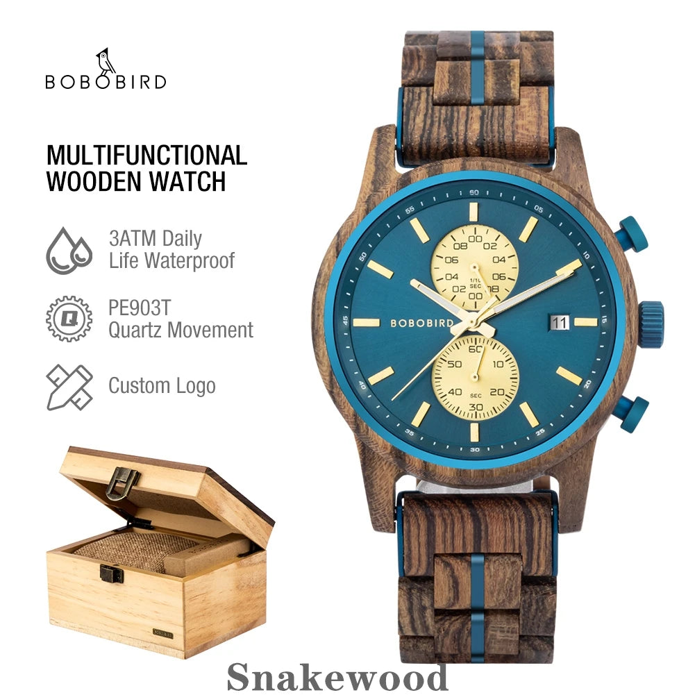 Men's Chronograph Watch - Elite Chronograph Watch