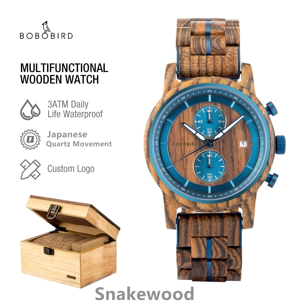 Men's Chronograph Watch - Elite Chronograph Watch