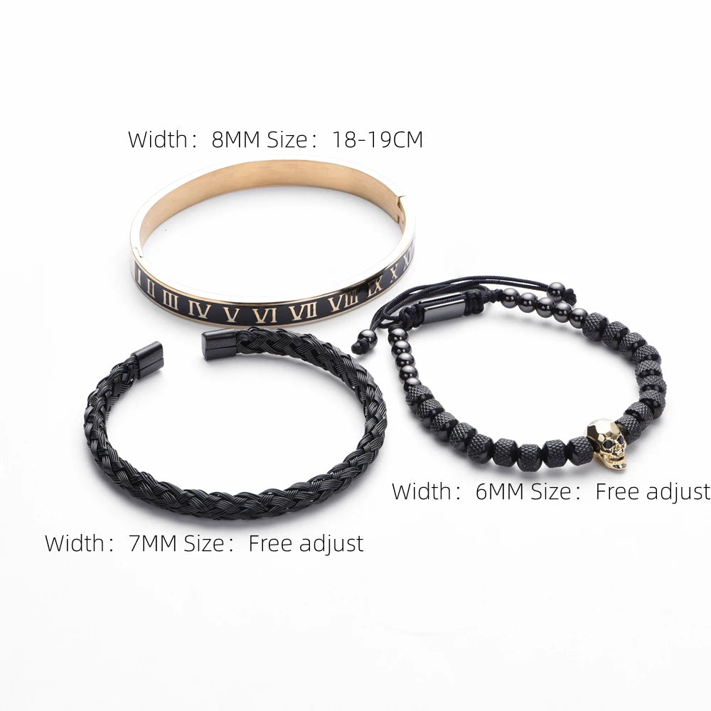Eternal Edge Bracelet Set