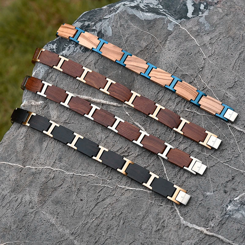 Mens Wood Bracelet - Ever Wood Bracelet