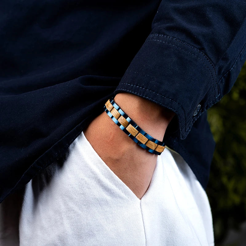 Mens Wood Bracelet - Ever Wood Bracelet