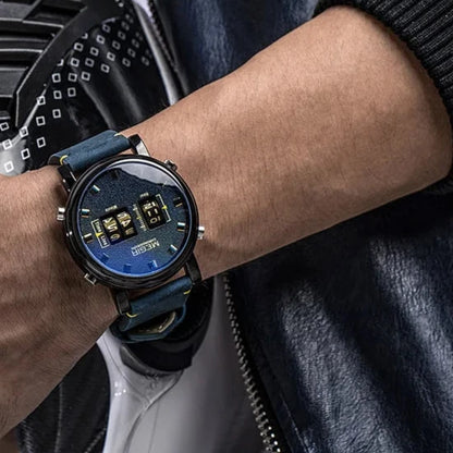Vintage Meter Watch -  Men's Watches